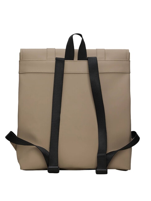 MSN BAG MINI Zaino impermeabile citt&agrave; beige - Zaini Scuola & Tempo Libero