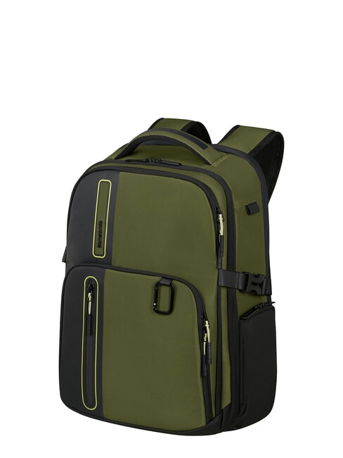 BIZ2GO Zaino day trip, porta pc 15.6" wasabi/black - Zaini da lavoro porta PC