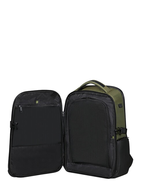 BIZ2GO Zaino day trip, porta pc 15.6" wasabi/black - Zaini da lavoro porta PC