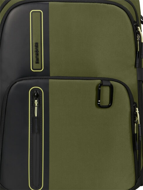 BIZ2GO Zaino day trip, porta pc 15.6" wasabi/black - Zaini da lavoro porta PC