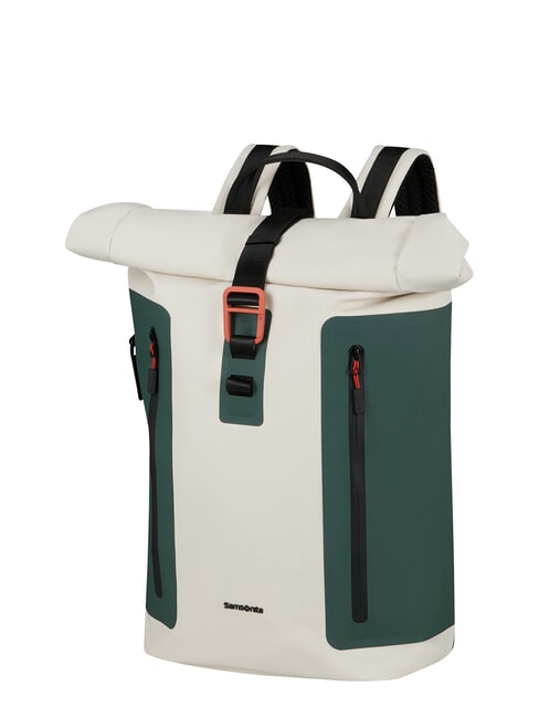 COATIFY BIZ Zaino rolltop porta pc 15.6" matt quartz/ivy - Zaini da lavoro porta PC