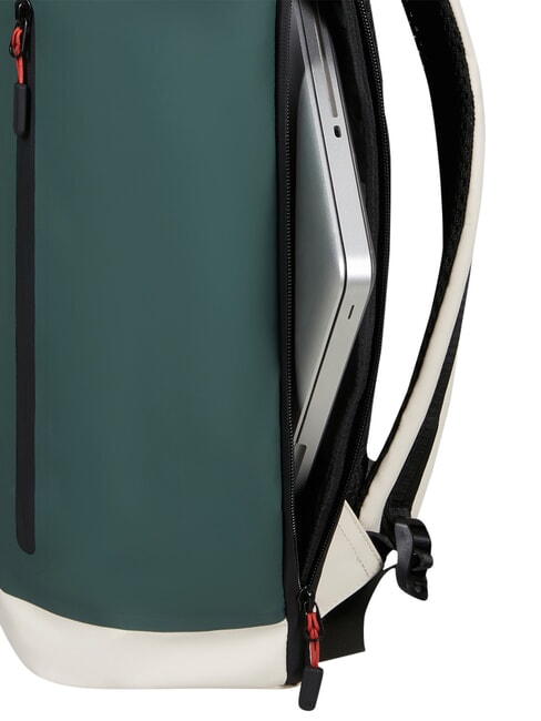 COATIFY BIZ Zaino rolltop porta pc 15.6" matt quartz/ivy - Zaini da lavoro porta PC