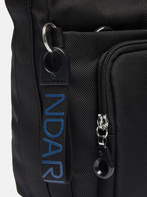 MD20 Borsa a tracolla con tasca NERO - Borse Donna