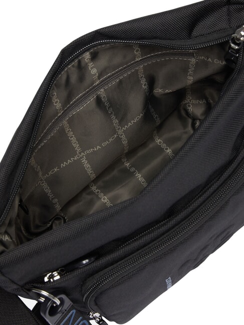 MD20 Borsa a tracolla con tasca NERO - Borse Donna
