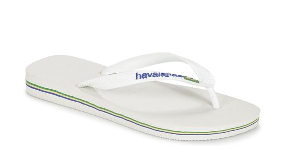 BRASIL LOGO Infradito  white - Scarpe Unisex