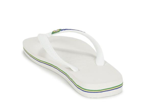 BRASIL LOGO Infradito  white - Scarpe Unisex