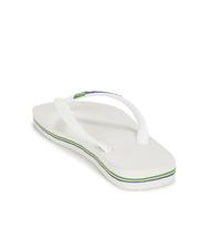 HAVAIANAS BRASIL LOGO Infradito  white - Scarpe Unisex - 5