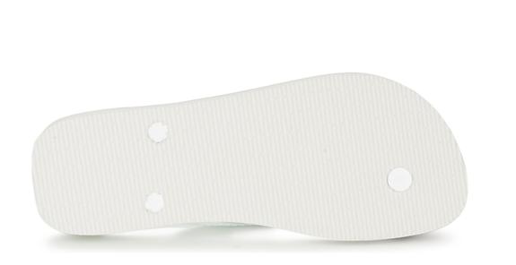 BRASIL LOGO Infradito  white - Scarpe Unisex