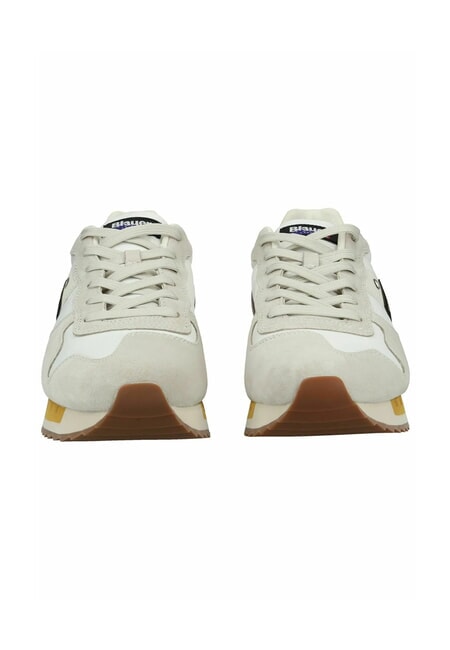 QUEENS Sneakers navy/brown - Scarpe Uomo