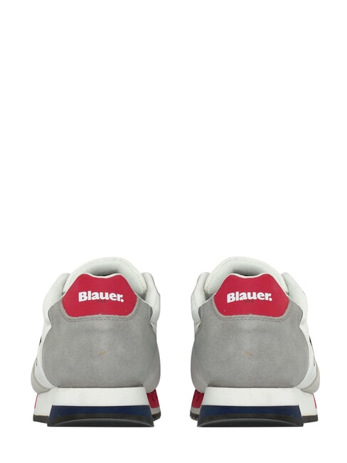 QUEENS Sneakers white/red/navy - Scarpe Uomo