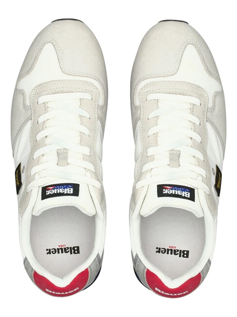 QUEENS Sneakers white/red/navy - Scarpe Uomo