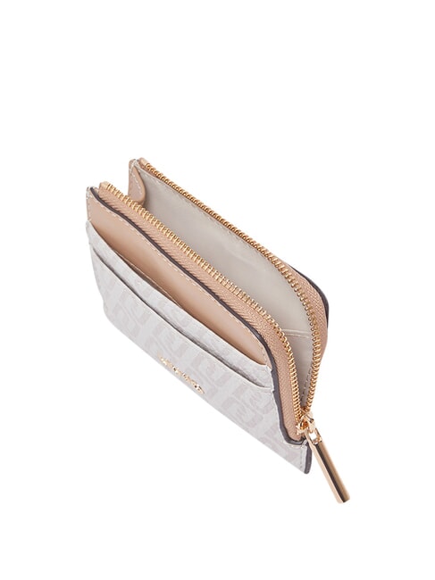 CALIWEN Portacard con zip naturale/dk.cipria - Portafogli Donna