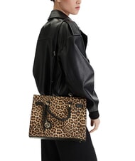 LIUJO MANHATTAN Borsa a mano, con tracolla macul.naturale - Borse Donna - 7