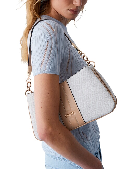 EMATITE Borsa a spalla, con tracolla naturale/dk.cipria - Borse Donna