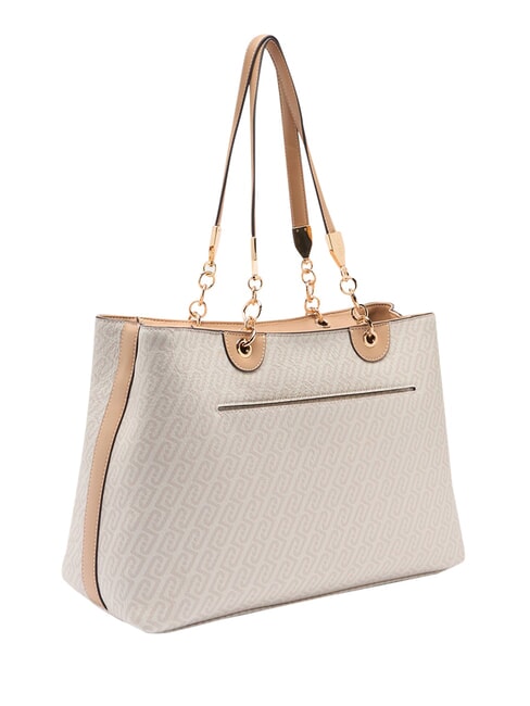 EMATITE Borsa a spalla naturale/dk.cipria - Borse Donna