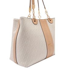 LIUJO EMATITE Borsa a spalla naturale/dk.cipria - Borse Donna - 5