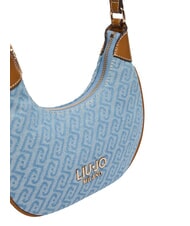 LIUJO EVRIM Hobo Bag a spalla dusty blue - Borse Donna - 4