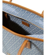 LIUJO EVRIM Borsa a spalla dusty blue - Borse Donna - 4