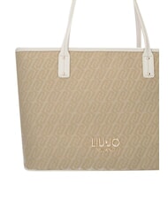 LIUJO EVRIM Borsa shopping, a spalla naturale - Borse Donna - 4