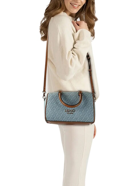 EVRIM  dusty blue - Borse Donna