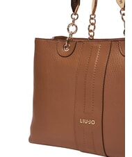 LIUJO EMATITE Borsa a spalla nut - Borse Donna - 3