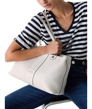 LIUJO EMATITE Borsa a spalla cream - Borse Donna - 4