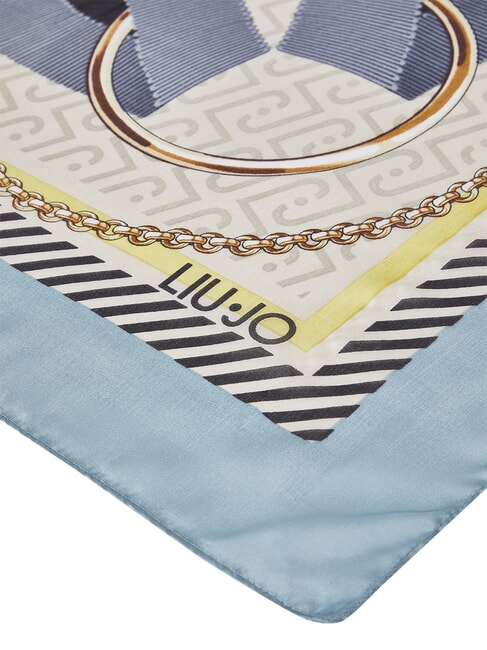 LOGO Foulard dusty blue - Sciarpe