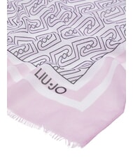 LIUJO NEW LOGO CHAIN Foulard soft peony - Sciarpe - 3