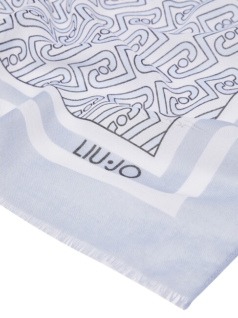 NEW LOGO CHAIN Foulard light denim - Sciarpe