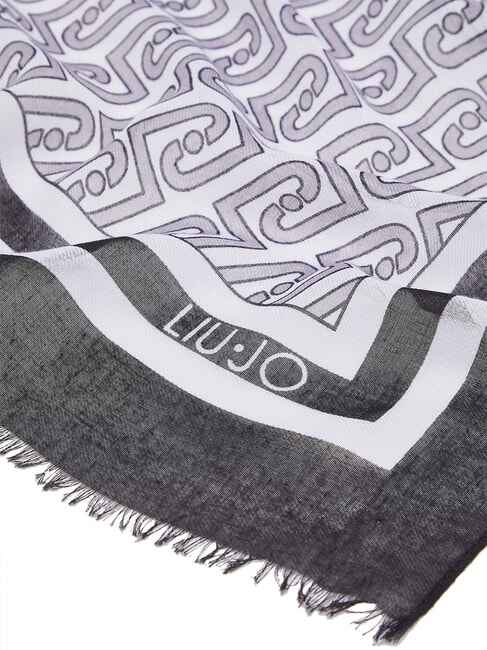 NEW LOGO CHAIN Foulard NERO - Sciarpe