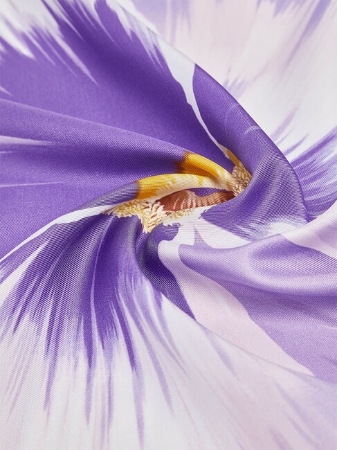 FLOWER Foulard viola - Sciarpe