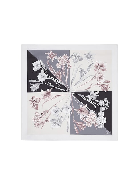 FLOWER  NERO - Sciarpe