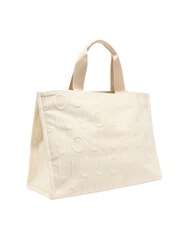 LIUJO LOGO Borsa a mano, con tracolla white cream - Borse Donna - 2