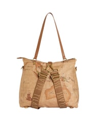ALVIERO MARTINI PRIMA CLASSE GEO CLASSIC Borsa shopping, doppia portabilit&agrave; NATURALE - Borse Donna - 3