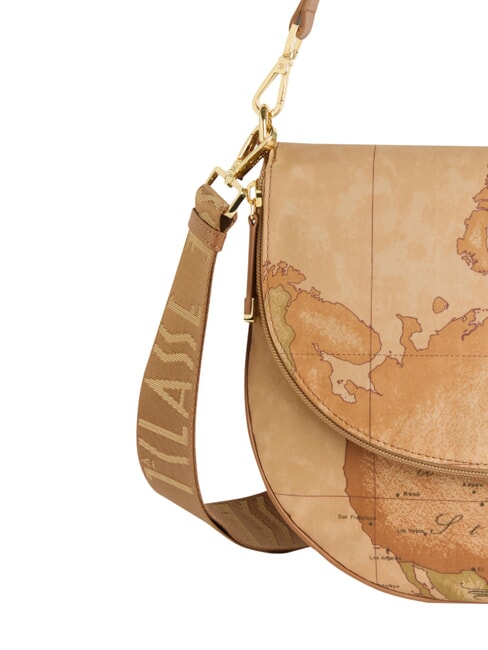 GEO CLASSIC Borsa a spalla con patta NATURALE - Borse Donna