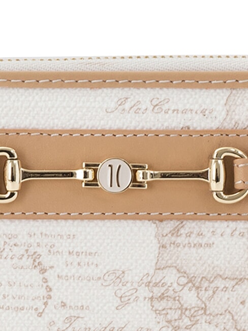 GEO CLASSIC Portafoglio ziparound bianco - Portafogli Donna