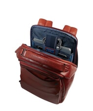 PIQUADRO S141 Zaino in pelle, porta PC 14" CUOIO - Zaini da lavoro porta PC - 6