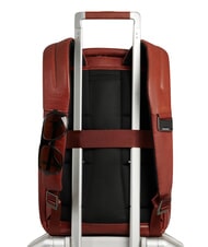 PIQUADRO S141 Zaino in pelle, porta PC 14" CUOIO - Zaini da lavoro porta PC - 3