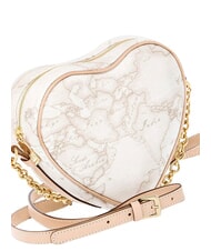 ALVIERO MARTINI PRIMA CLASSE GEO CLASSIC Borsa a tracolla, forma a cuore bianco - Borse Donna - 5