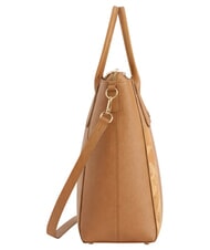 ALVIERO MARTINI PRIMA CLASSE BLOO CITY Borsa a mano con tracolla, in tessuto goffrato TABACCO - Borse Donna - 4