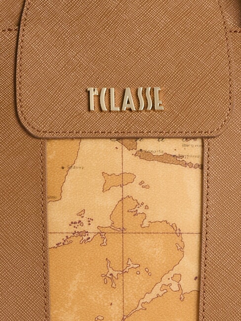 BLOO CITY Borsa a mano con tracolla, in tessuto goffrato TABACCO - Borse Donna