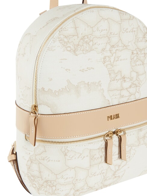 GEO CLASSIC Zaino con tasca fontale e posteriore bianco - Borse Donna