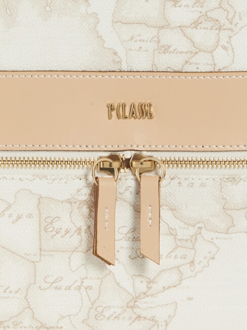 GEO CLASSIC Zaino con tasca fontale e posteriore bianco - Borse Donna