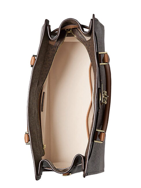 HAMILTON MODERNE Borsa a mano, large, con tracolla brn/acorn - Borse Donna