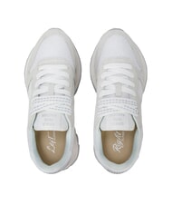 SUN68 ALLY GLITTER TEXTILE Sneakers bianco - Scarpe Donna - 2