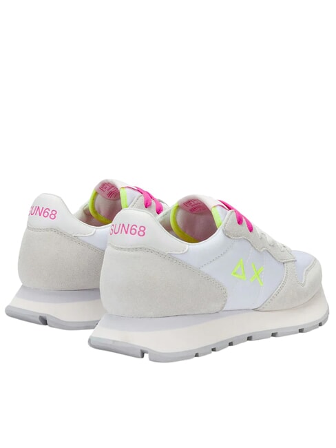 ALLY SOLID Sneakers bianco/fuxia fluo - Scarpe Donna
