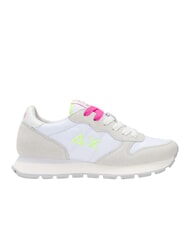 SUN68 ALLY SOLID Sneakers bianco/fuxia fluo - Scarpe Donna - 4