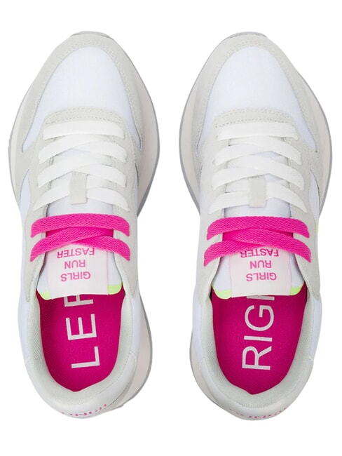 ALLY SOLID Sneakers bianco/fuxia fluo - Scarpe Donna