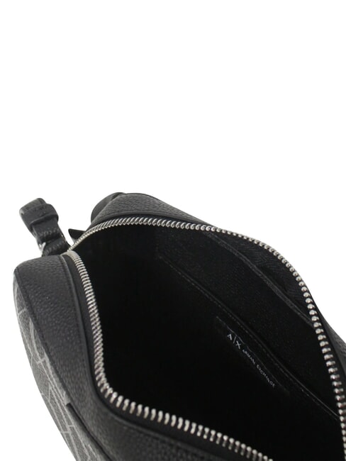 SILVYE MONOGRAM Borsa camera case a tracolla black/black - Borse Donna