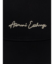 ARMANI EXCHANGE ESSENTIAL Cappello con visiera black / gold - Cappelli - 4